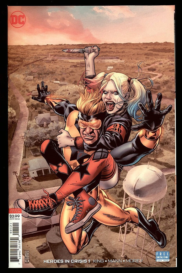 Heroes in Crisis #1 DC Comics 2018 (NM+) 1:50 Jg Jones Variant!