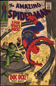 Amazing Spider-Man#54 VG+ Doc Ock vs Spiderman!