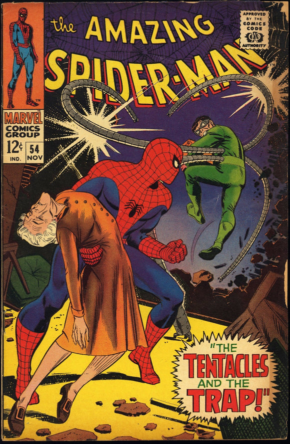 Amazing Spider-Man #54 GD/VG Dock Ock, Joh Romita!