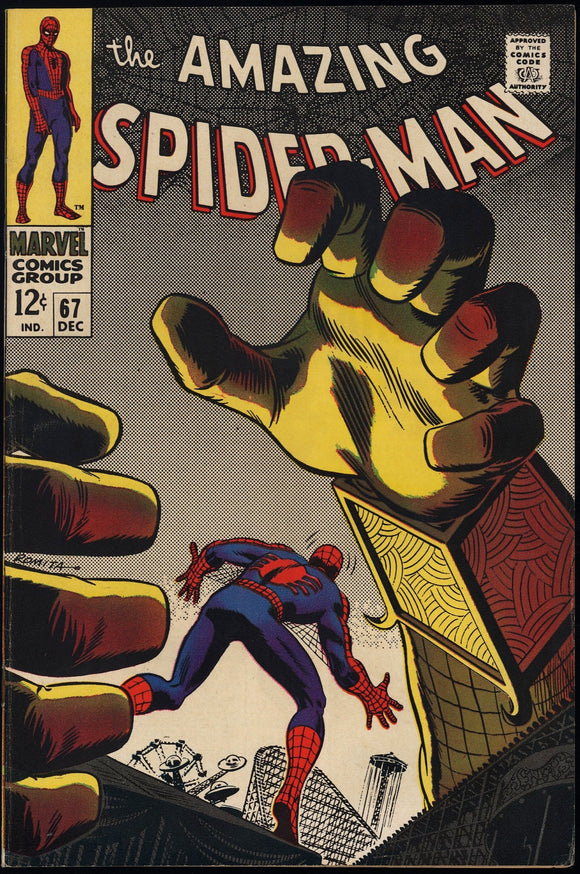 Amazing Spider-Man #67 FN+ 1st app. of Randy Robertson!