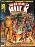 The Rampaging Hulk #9 Marvel Magazine 1978 Avengers Vs Rampaging Hulk!