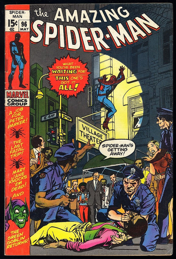 Amazing Spider-Man #96 Marvel 1971 No CCA Drug Issue!