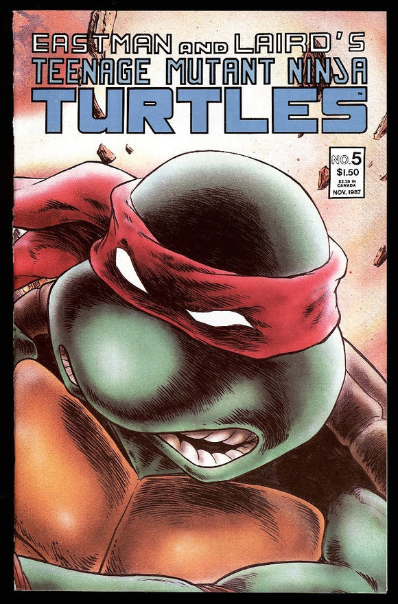 Teenage Mutant Ninja Turtles Book #5 Mirage 1987 (FN/VF) 2nd Print