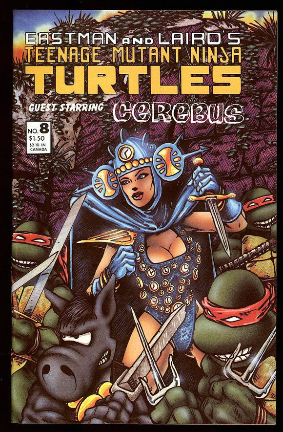 Teenage Mutant Ninja Turtles Book #8 Mirage 1986 (NM-) 1st Print