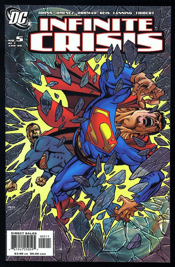 Infinite Crisis #5 DC Comics 2006 (NM+) 1st Jaime Reyes as Blue Beetle!