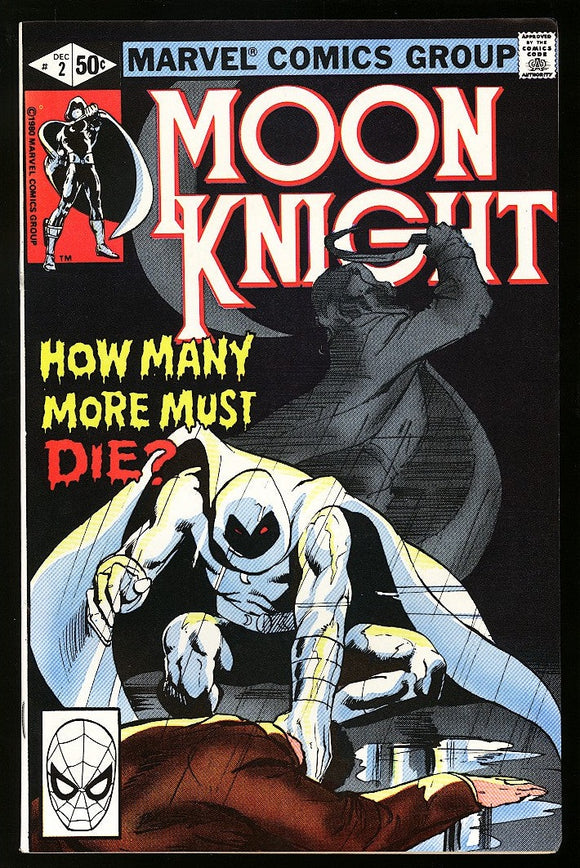 Moon Knight #2 Marvel 1980 (VF/NM) 1st Appearance of Slasher!