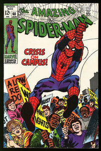 Amazing Spider-Man #68 Marvel 1967 (FN) Crisis on Campus!