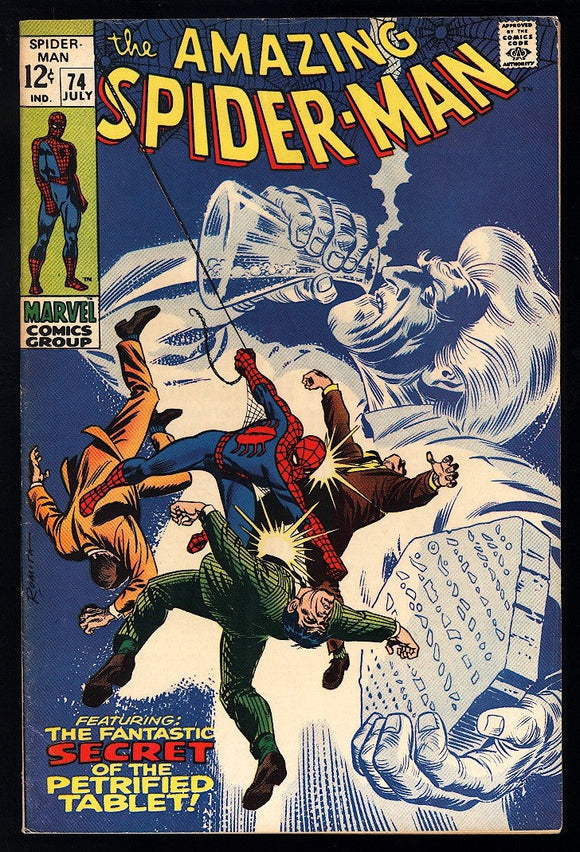 Amazing Spider-Man #74 Marvel 1969 (FN+) Silvermane App!