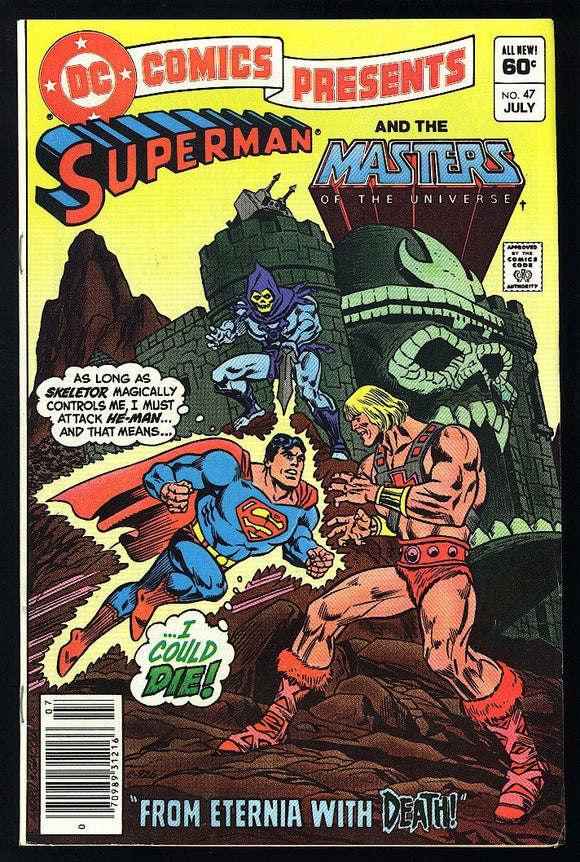 DC Comics Presents #47 1982 (FN+) 1st He-Man in Comics! NEWSSTAND!