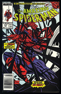 Amazing Spider-Man #317 Marvel 1989 (VF/NM) NEWSSTAND!