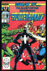 What If #4 The Alien Costume Had Possessed Spider-Man? (NM-) 1989