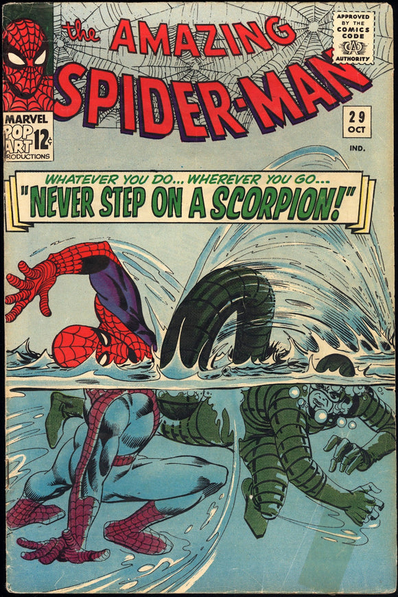 Amazing Spider-Man #29 Poor 2nd appearance of Scorpion!