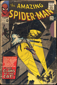 Amazing Spider-Man #30 FR/GD 1st appearance of Cat Burglar!