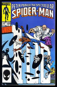 Spectacular Spider-Man #100 Marvel 1984 (NM-) Spot Appearance