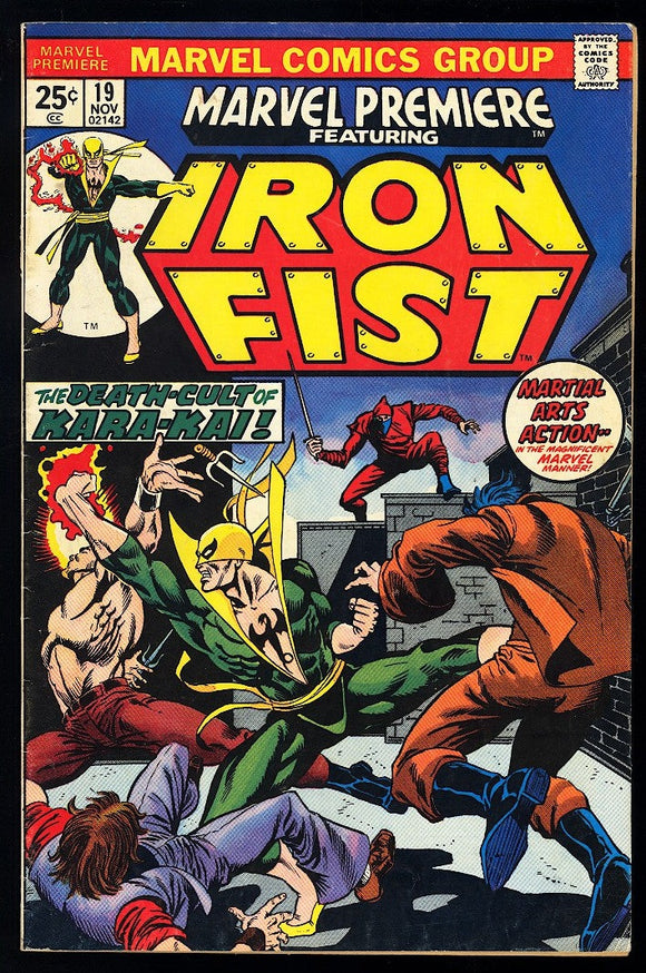 Marvel Premiere #19 Marvel 1974 (FN) Early Hulk 181 Ad!