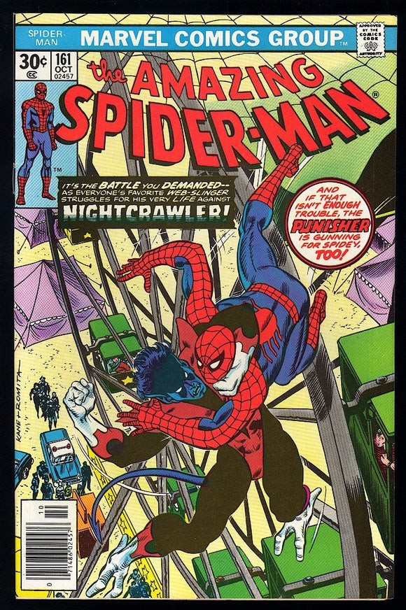 Amazing Spider-Man #161 Marvel 1976 (VF/NM) 1st App of Jigsaw!
