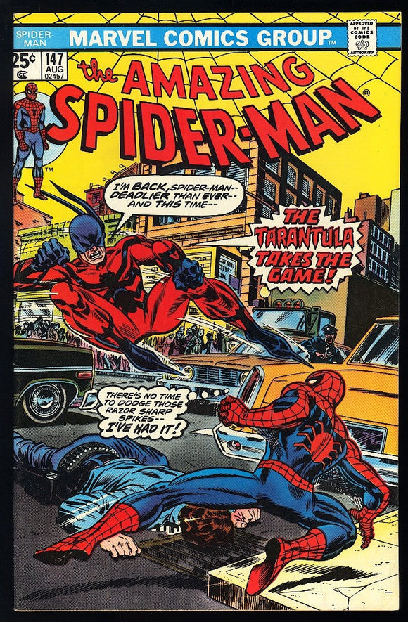 Amazing Spider-Man #147 Marvel 1975 (FN/VF) Tarantula Appearance!