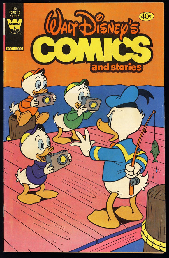 Walt Disney's Comics and Stories #480 (VF-) RARE Whitman Variant!