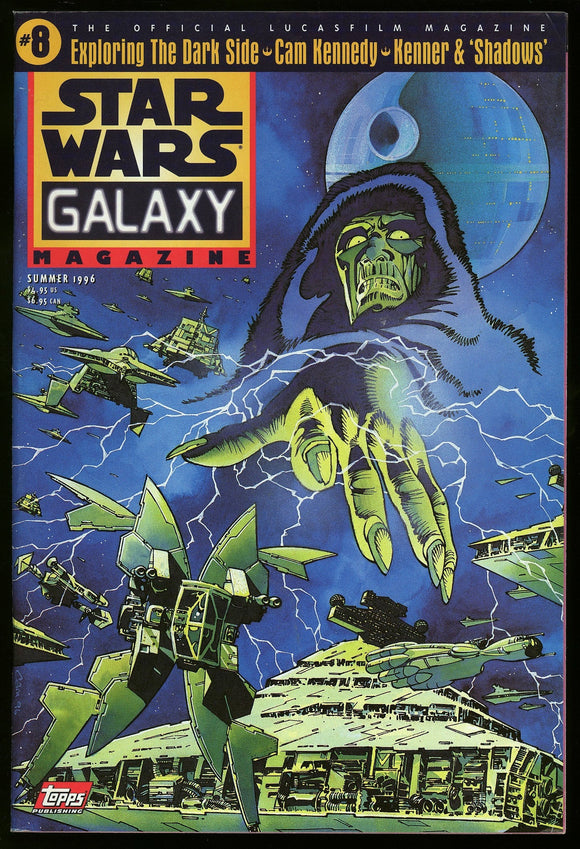 Star Wars Galaxy Magazine #8 Topps 1996 (VF+) Shadows of the Empire