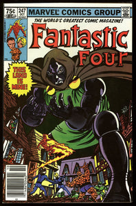 Fantastic Four #247 Marvel 1982 (VF/NM) 1st Kristoff Vernard! CPV!