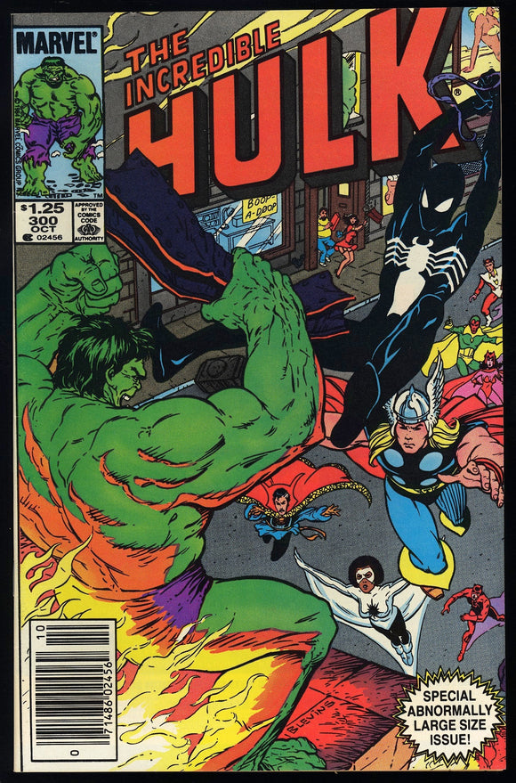 Incredible Hulk #300 Marvel 1984 (NM) Black Suit! Canadian Price Variant!