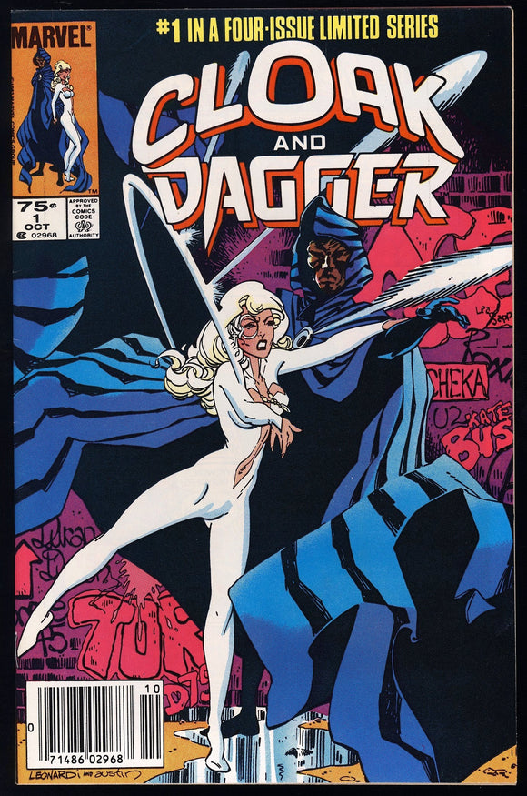 Cloak and Dagger #1 Marvel 1983 (NM-) 1st Solo Series! CPV!