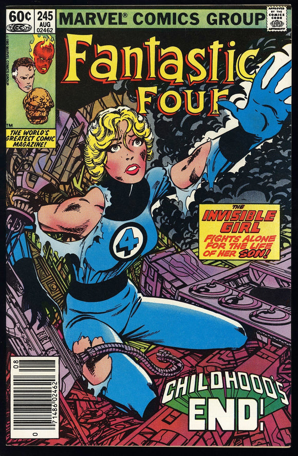 Fantastic Four #245 Marvel 1982 (NM-) 1st App Avatar! NEWSSTAND!