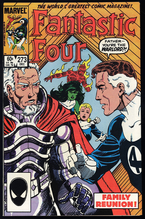 Fantastic Four #273 Marvel 1983 (NM+) 1st App of Nathaniel Richards!