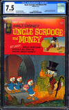 Uncle Scrooge and Money #1 CGC 7.5 (1967) Disney Adaptation