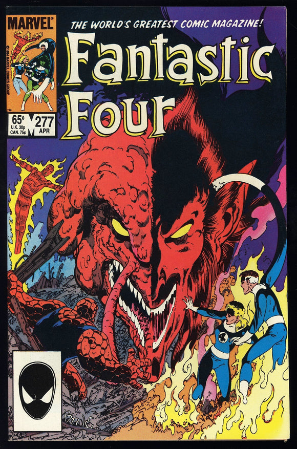 Fantastic Four #277 Marvel 1985 (NM+) John Byrne Mephisto Cover!