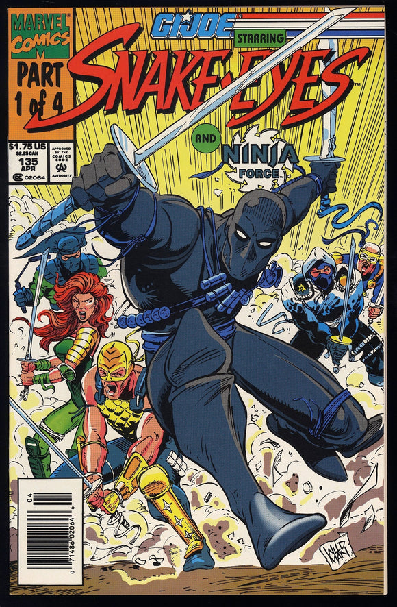 G.I. Joe A Real American Hero #135 Marvel 1993 (NM) NEWSSTAND!