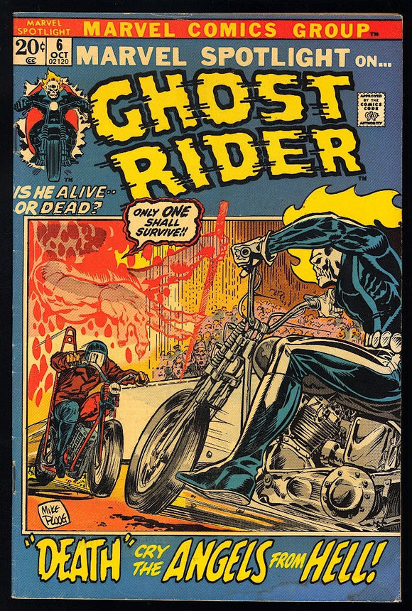 Marvel Spotlight #6 Marvel 1972 (FN-) 2nd App of Ghost Rider!