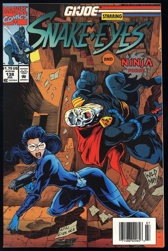 G.I. Joe A Real American Hero #138 Marvel 1993 (NM) NEWSSTAND!