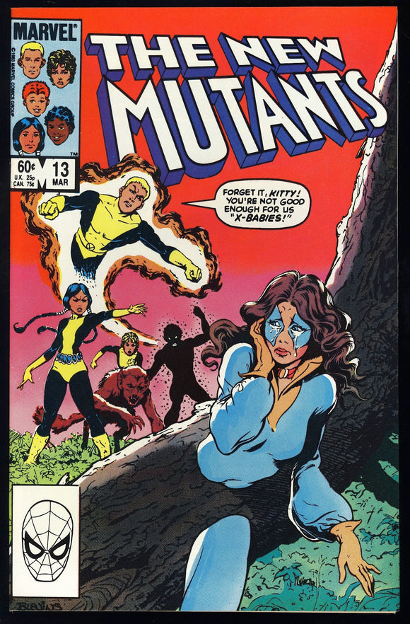 New Mutants #13 Marvel 1984 (NM+) 1st Full Appearance of Cypher!