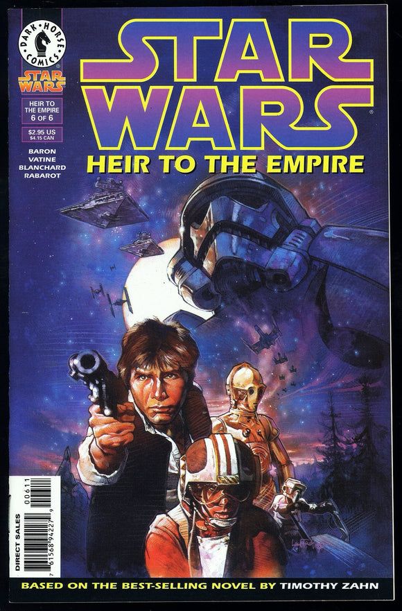 Star Wars Heir to the Empire #6 Dark Horse 1996 (NM) Thrawn App!