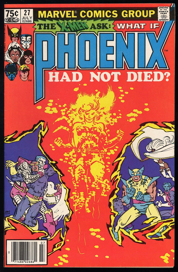 What If #27 Marvel 1981 (VF/NM) Phoenix Had Not Died? NEWSSTAND!