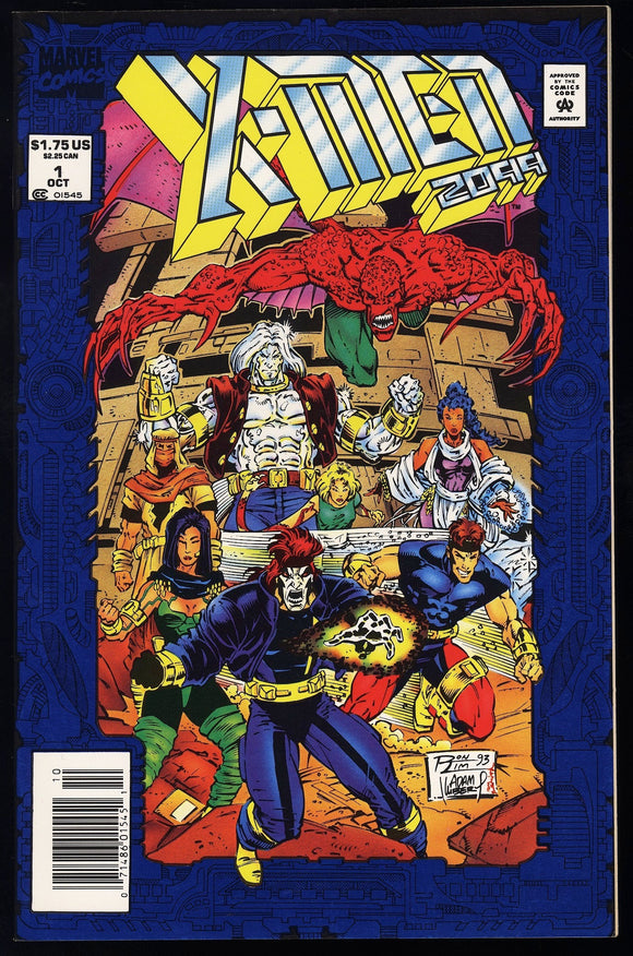 X-Men 2099 #1 Marvel 1993 (NM+) 1st App of X-Men 2099! NEWSSTAND!