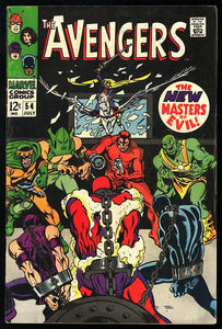Avengers #54 Marvel 1968 (FN-) 1st Cameo Appearance of Ultron!