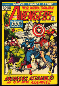 Avengers #100 Marvel 1972 (FN+) Featuring Every Avenger! 100th!