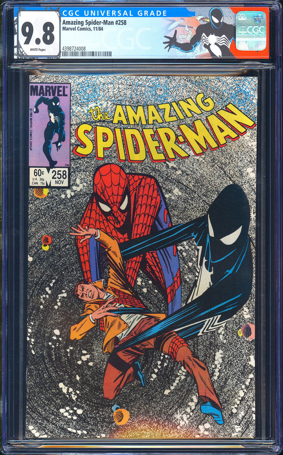 Amazing Spider-Man #258 CGC 9.8 (1984) 1st Bombastic Bag-Man!
