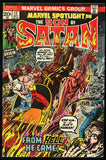Marvel Spotlight #12 Marvel 1973 (FN-) Origin of Son of Satan!