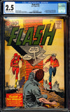 Flash #123 CGC 2.5 (1961) 1st G.A.Flash in S.A. Origin of Both!