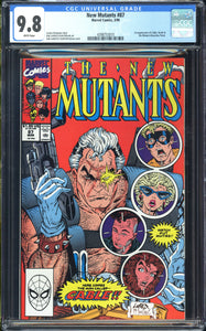 New Mutants #87 CGC 9.8 (1990) 1st Appearance of Cable!