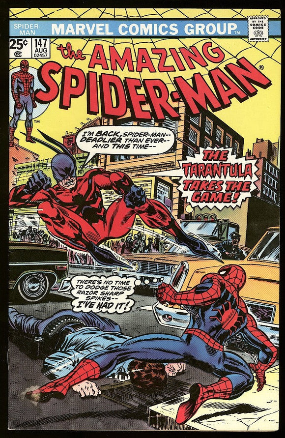 Amazing Spider-Man #147 Marvel 1975 (VF-) Tarantula Appearance!