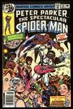 Spectacular Spider-Man #24 Marvel 1978 (VF-) 1st Hypno-Hustler!