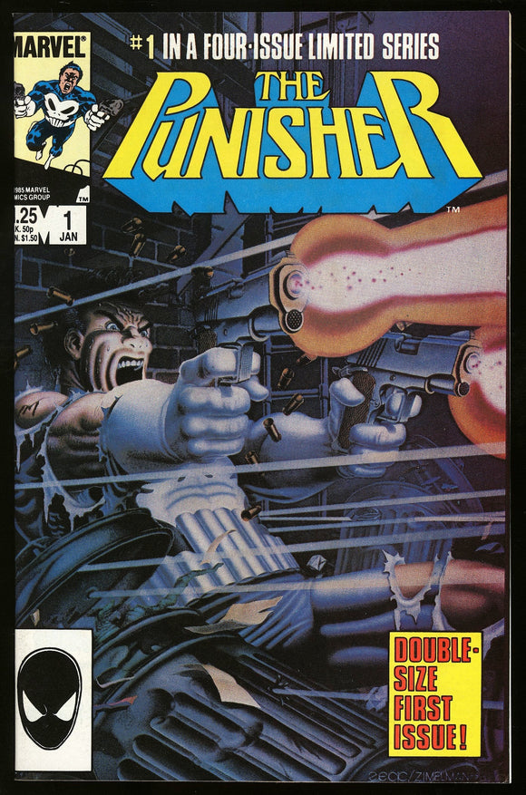 The Punisher #1 Marvel 1986 (NM) 1st Solo Punisher Series!