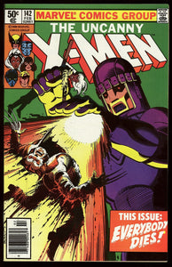 Uncanny X-Men #142 Marvel 1981 (NM-) Days of Future Past Pt 2 NEWSSTAND!