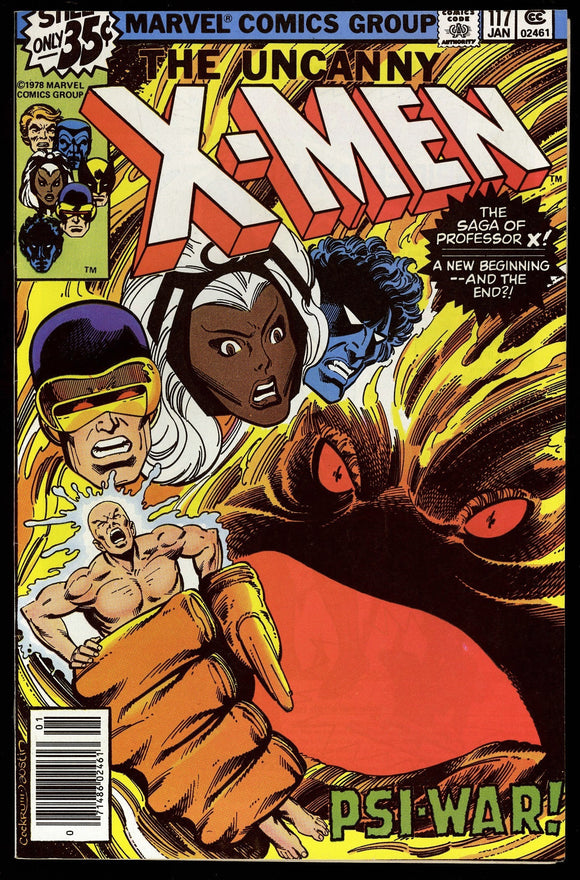Uncanny X-Men #117 Marvel 1979 (NM-) 1st Shadow King! NEWSSTAND!