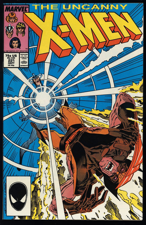 Uncanny X-Men #221 Marvel 1987 (NM) 1st App of Mister Sinister!