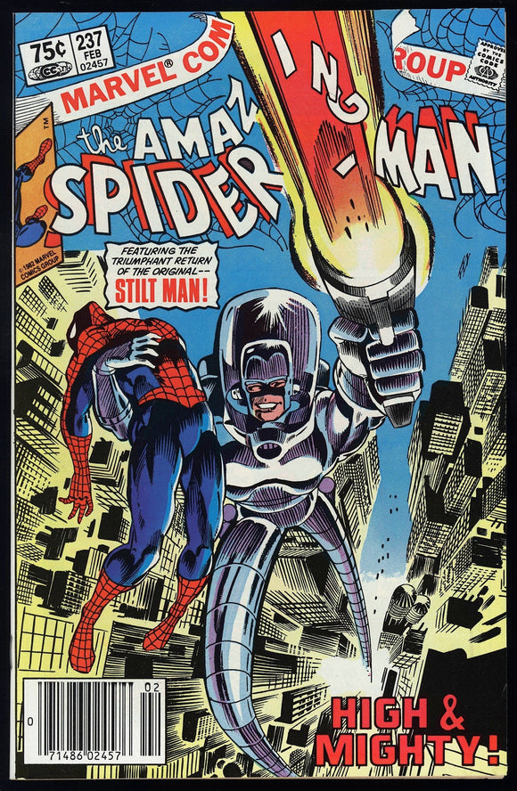 Amazing Spider-Man #237 Marvel 1983 (NM+) Canadian Price Variant!